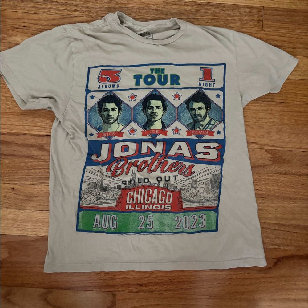 The Jonas Brothers 2023 Concert T-shirt